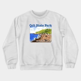 Colt State Park, Rhode Island Crewneck Sweatshirt